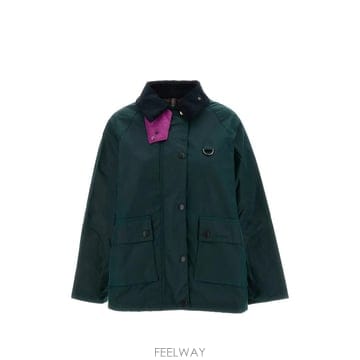 26 FW 바버 X 폴 스미스 러브 바버 왁스 코튼 재킷 LWX1600GN75 TP458712027