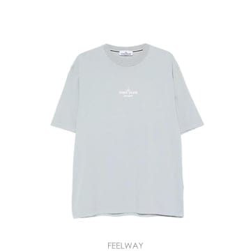 26 FW 스톤아일랜드 아르키비오 로고 디테일 티셔츠 L2S152100033S0091 TP458945599