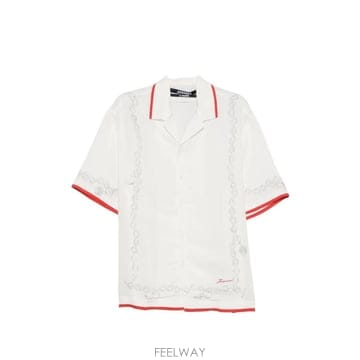 26 FW 쟈크뮈스 체인 프린트 반소매 셔츠 SHM00646AW00930 TP457573285
