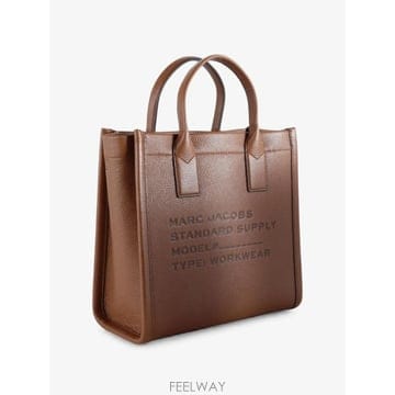 Marc Jacobs 26 FW  logo embossed grained leather tote bag 4S5HTT044H012126 FW  logo embossed grained leather tote bag 4S5HTT04
