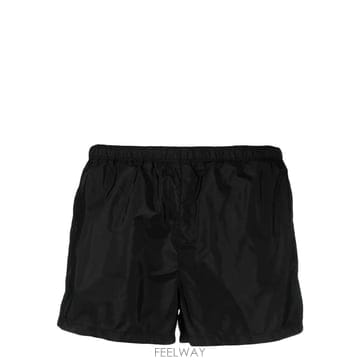 프라다 로고 패치 스윔 쇼츠