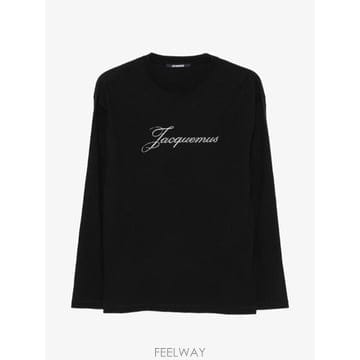 Jacquemus 26 FW ��ũ���� �ΰ� ����Ʈ ��Ҹ� Ƽ���� TSU00351DAJ0028 TP45856913426 FW ��ũ���� �ΰ� ����Ʈ ��Ҹ� Ƽ���� TSU00351DAJ00