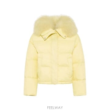 26 FW 이브살로몬 시어링 트리밍 다운 재킷 26WFV01960U04W TP455584805