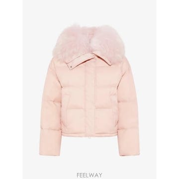 26 FW 이브살로몬 시어링 트리밍 다운 재킷 26WFV01960U04W TP455584770