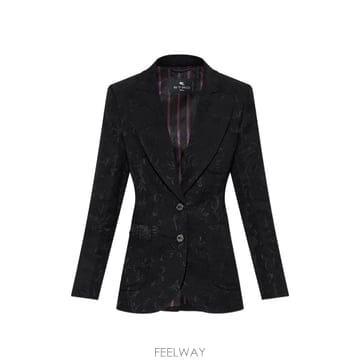 26 FW 에트로 플로럴 자카드 싱글 벤트 블레이저 WRCA000999TJ446 TP456336347