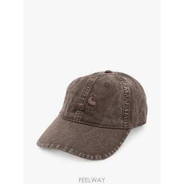 26 FW 칼하트 램버트 로고 자수 페이디드 이펙트 베이스볼 캡 모자 I037081 TP458288071