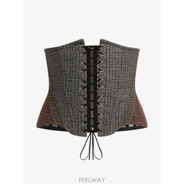 26 FW 에트로 하운즈투스 모티프 울 코르셋 벨트 WRJA021499TT21B TP458565697