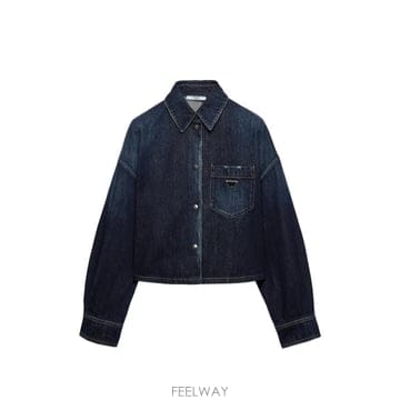 26 FW 프라다 데님 셔츠 GFC070SOOO19VI TP458287248