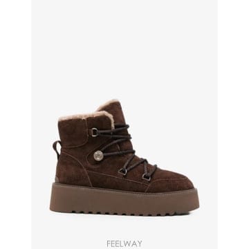 26 FW PINKO 스웨이드 플랫폼 부츠 SD0567P002 TP457752670