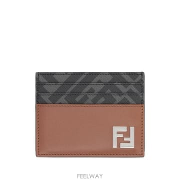 26 FW 펜디 FF 스퀘어 레더 카드홀더 7M0164AFF2 TP454065821