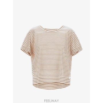 26 FW 에르노 스트라이프 티셔츠 JG000312D52056 TP458381408