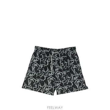 26 FW 아르마니 로고 프린트 스윔 쇼츠 EM000583AF20440 TP455560560