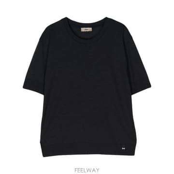 26 FW 에르노 파인 니트 반소매 스웨터 JG000223D52056 TP458069034