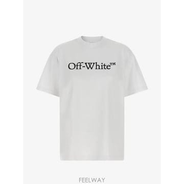 26 FW 오프화이트 빅 로고 부키시 티셔츠 2FA00677TW102 TP456390840