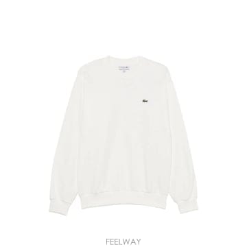 26 FW 라코스테 로고 패치 스웨트셔츠 SH8868 TP456542722