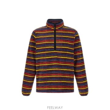 26 FW 그라미치 스트라이프 플리스 스웨터 G6FMJ006MULTISTRIPE TP458857667
