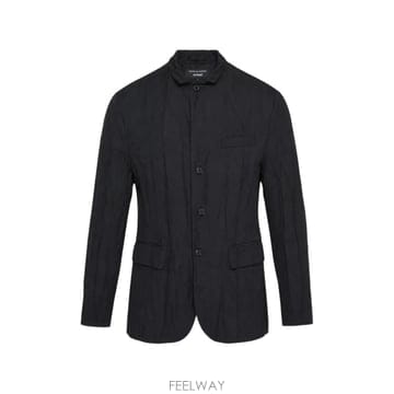 Comme des Garcons 26 FW �ĵ������� �ȹ� crinkled finish single breasted jacket HRJ00626 FW �ĵ������� �ȹ� crinkled finish single breasted 
