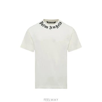 26 FW 팜앤젤스 로고 프린트 코튼 티셔츠 PAMAA01F26JR010310 TP457256900