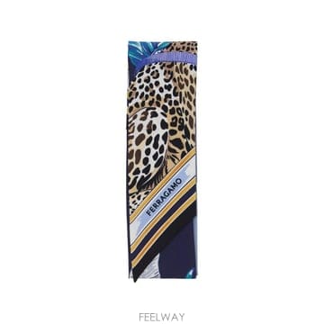 Ferragamo 26 FW ��󰡸� Felini print silk mini bandeau 785098 TP45853419426 FW ��󰡸� Felini print silk mini bandeau 785098 T