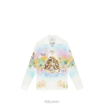 26 FW 카사블랑카 프린트 셔츠 MSS26SH00605 TP458847317