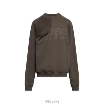 26 FW 메종마르지엘라 로고 프린트 스웨트셔츠 S62GU0153M25014 TP458454170
