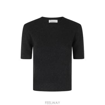 26 FW Roberto Collina 크루 넥 반소매 탑 263FXB01021099 TP458855040