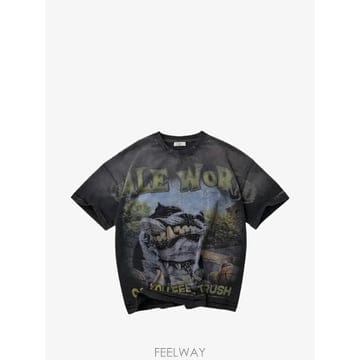 | Other Brand | 26 FW Vale ������ ��ũ�� �׷��� ����Ʈ Ƽ���� CUSVFWRECKEDTEEBLK031 TP4585926 FW Vale ������ ��ũ�� �׷��� ����Ʈ Ƽ���� CUSVFWRE