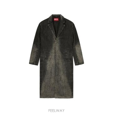 26 FW 디젤 싱글 브레스티드 코트 A2589809R33 TP458482897