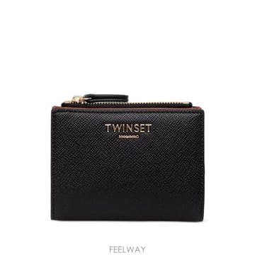 26 FW TWINSET 로고 장식 2단 지갑 262TH7052 TP458663027