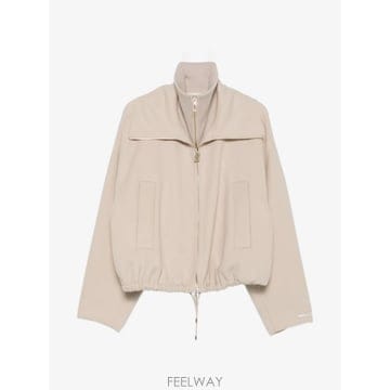 26 FW 스포트막스 집업 밴딩 헴 재킷 2622086012600 TP457530756