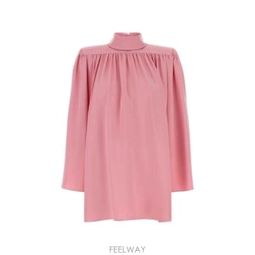 Valentino 26 FW �߷�Ƽ�� ����ٴ� Cady Couture pleated top BAECK51MM TP459186926 FW �߷�Ƽ�� ����ٴ� Cady Couture pleated top BAECK