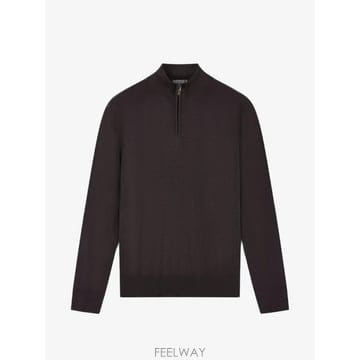 26 FW Canali 쿼터 지퍼 니트 스웨터 C0015MK01149 TP457530121