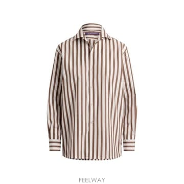 Ralph Lauren 26 FW Ralph Lauren Collection striped cotton shirt 29064938026 FW Ralph Lauren Collection striped cotton shirt 290