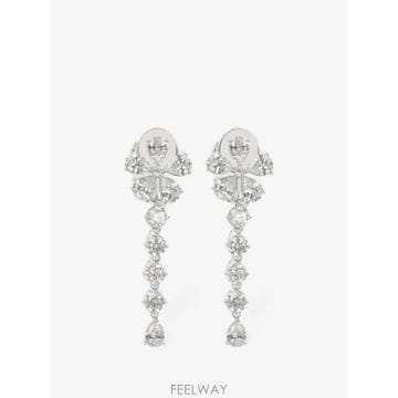 26 FW 셀프포트레이트 크리스털 플라워 드롭 이어링 AW26632E TP458886630