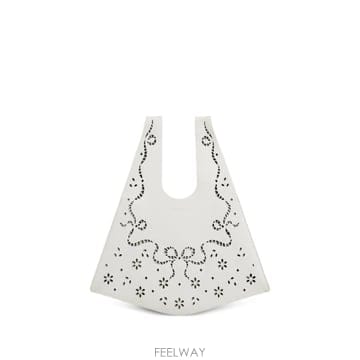 26 FW 시몬 로샤 레이저 컷 레이스 이펙트 미니 핸드백 BAG2260840CREAM TP457625290
