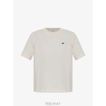 26 FW 라코스테 로고 패치 티셔츠 TF72150 TP458319304