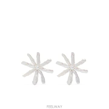 Simone Rocha 26 FW �ø� �λ� �ö�� ������ �̾ ERG5440913PEARL TP45831848926 FW �ø� �λ� �ö�� ������ �̾ ERG5440913PEARL T