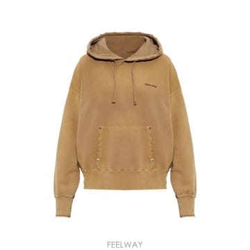 26 FW Golden Goose 디스트레스드 로고 프린트 후드티 GUP02763P002636 TP45752