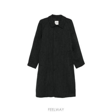 26 FW 산드로 오버사이즈 윙 칼라 오버코트 SHPMA00433 TP458340063