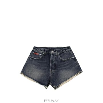 26 FW 마틴로즈 프린지 데님 쇼츠 269WD14537 TP454575023