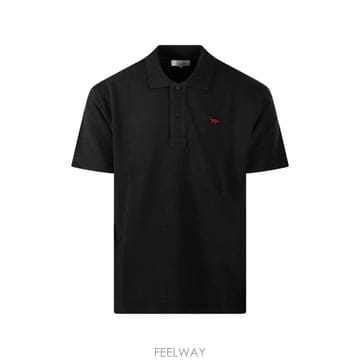 Maison Kitsune 26 FW ���� Ű���� logo patch polo shirt MRMJL01KP0001 TP45916845026 FW ���� Ű���� logo patch polo shirt MRMJL01KP0001 