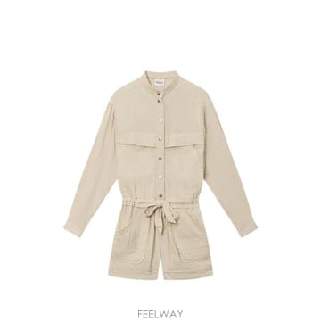 26 FW 이자벨마랑 에뚜왈 베티나 버튼 벨트 플레이수트 CB0101FAD1G02E TP454500968
