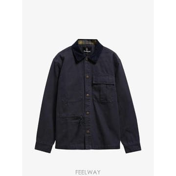 Barbour 26 FW �ٹ� Ursula corduroy collar multi pocket shirt jacket MO26 FW �ٹ� Ursula corduroy collar multi pocket shirt j