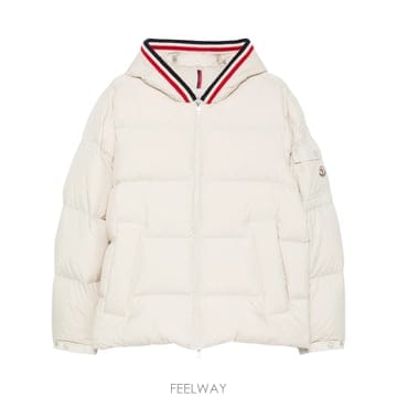 [S] 26FW 몽클레어 패치로고 삼선 트리컬러 다운자켓 L2091 1A00227 597YW 20F