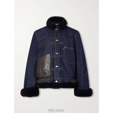 사카이 LEVIS PLUSHTRIMMED 데님 자켓 26-04005 B0082336730