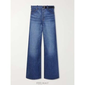 사카이 LEVIS 와이드레그 벨트 진 26-01142S B0082336739