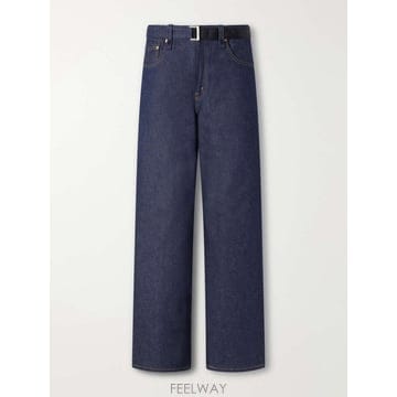 사카이 LEVIS 와이드레그 벨트 진 26-01142S B0082336740