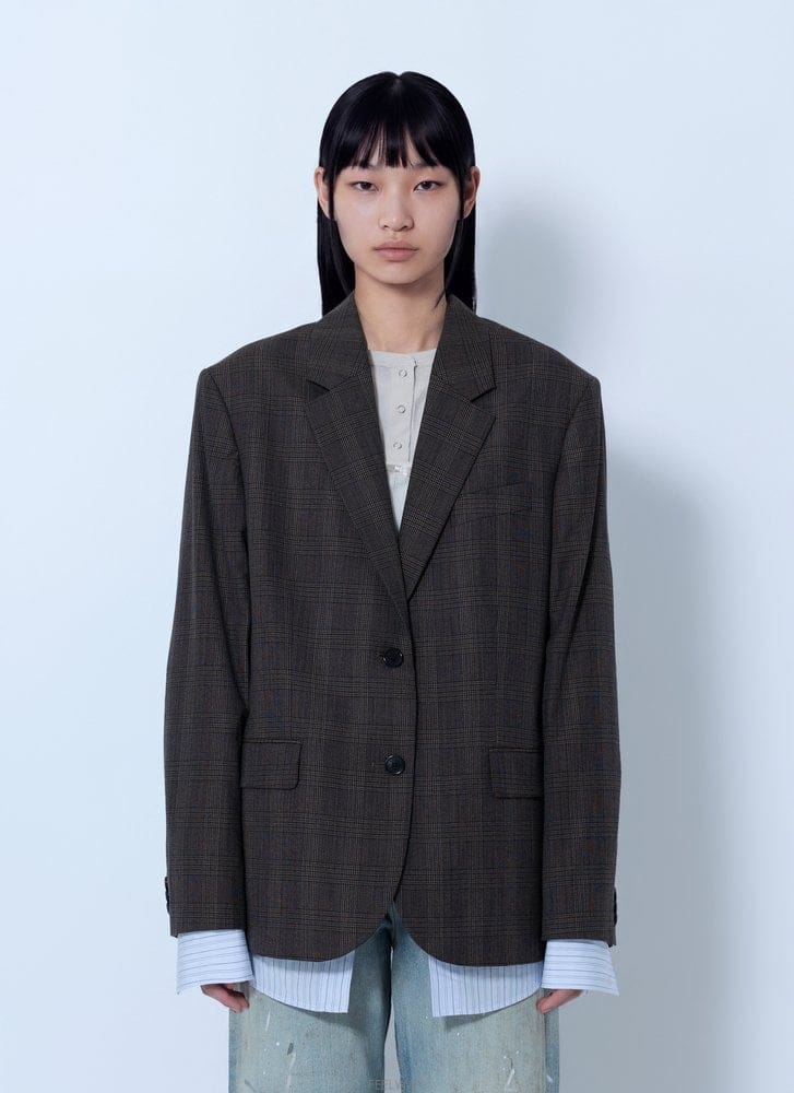 Acne 26 F/W ��ũ�� ��Ʃ��� üũ �� �������� AH0353-AHB B011233710026 F/W ��ũ�� ��Ʃ��� üũ �� �������� AH0353-AHB B01