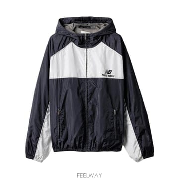 미우미우 로고 자켓 ML1220163PF022X B0192337248