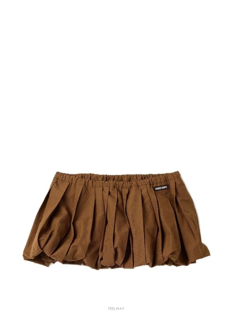 Miu Miu �̿�̿� �ø�Ʈ �̴Ͻ�ĿƮ �� VICHY üũ MG272319OSF B0192337316�̿�̿� �ø�Ʈ �̴Ͻ�ĿƮ �� VICHY üũ MG272319OSF B
